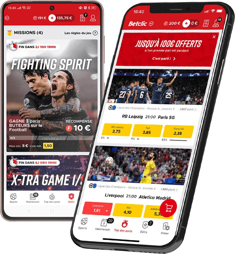 Application Betclic Application Betclic