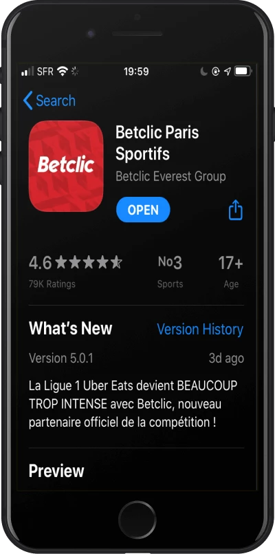 Betclic iPhone se Betclic iPhone se